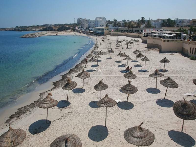 Hotel Les Palmiers Monastir Buitenkant foto