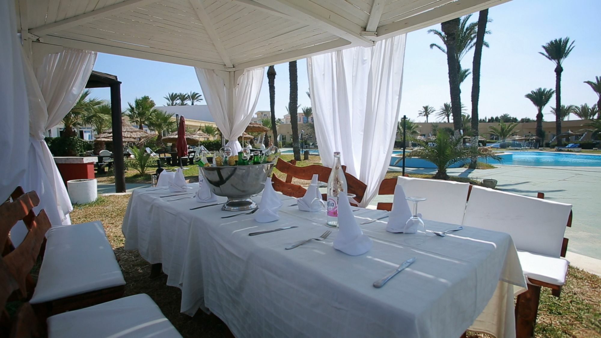 Hotel Les Palmiers Monastir Buitenkant foto